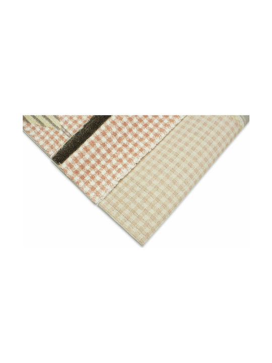 Tzikas Carpets 21902-755 Kinder Teppich Rosa 133x190cm Dicke 13mm