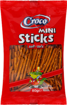 Croco Crackers Sticks Salt 1x80gr