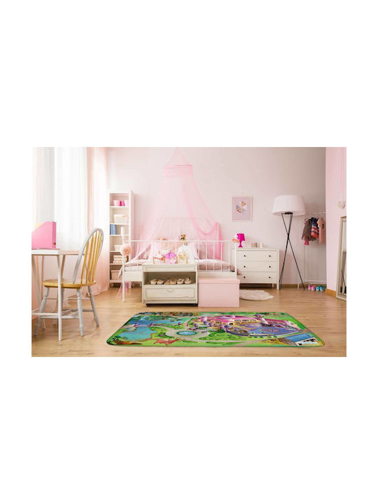 House of Kids Принцеса Детска игрална пътека Многоцветен 130x180см