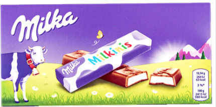 Milka Milkinis Schokolade Milch 87.5gr 1Stück
