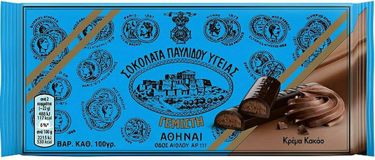 Paylidis Chocolate Dark with Cocoa Cream 100gr