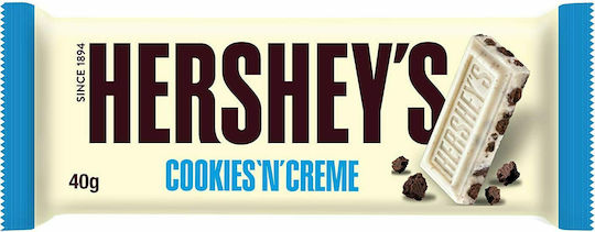 Hershey Σοκολάτα Λευκή Cookies 'n' Creme 43gr