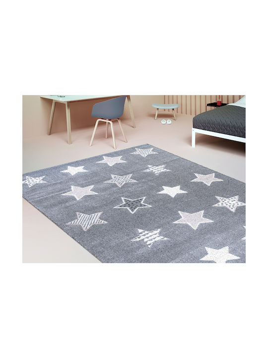Ezzo A168 Kids Rug Grey 160x230cm Thickness 12mm