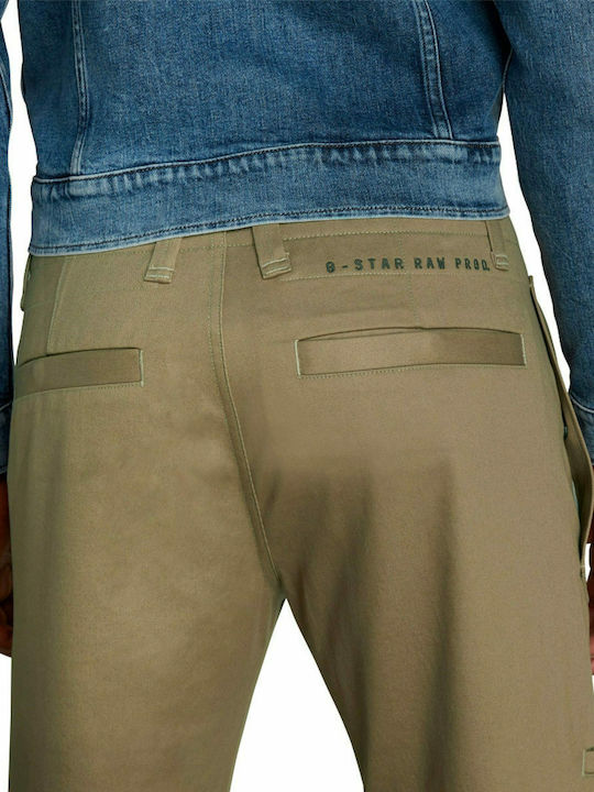 Pilotte Trousers Cargo in Straight Line Brown