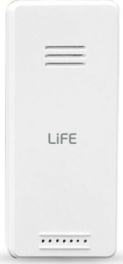 Life Mediterranean Touch Wireless Digital Weather Station Tabletop Black