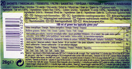 Lipton Πράσινο Τσάι Classic 20 Φακελάκια 26gr