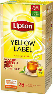 Lipton Black Tea Yellow Label 25 Bags 1.5gr