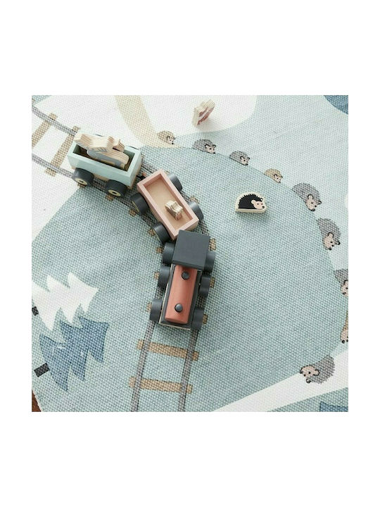 Kids Concept Το Δάσος Παιδικό Χαλί Βαμβακερό Πολύχρωμο 130x170cm