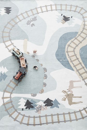 Kids Concept Kids Cotton Rug The Forest 130x170cm