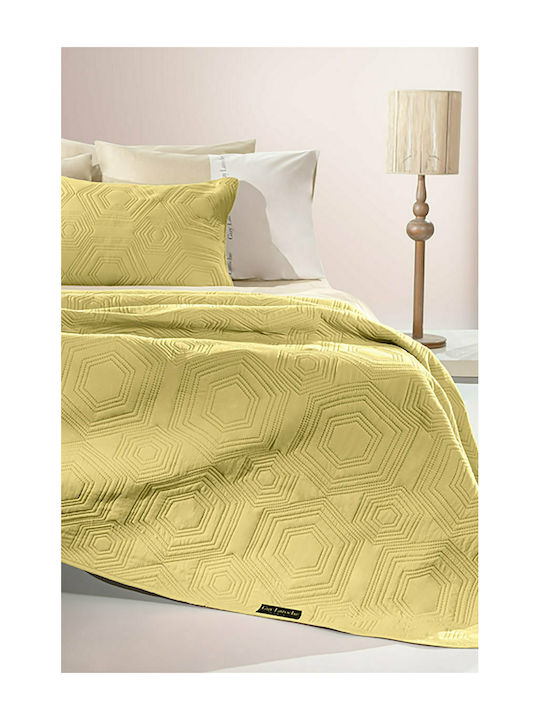 Guy Laroche Lilly Coverlet Queen Size Microfiber Lime 220x240cm