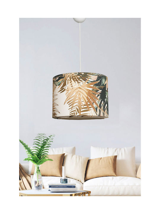 HomeMarkt Tropical Pendant Light Multicolour with Socket E27 28cm