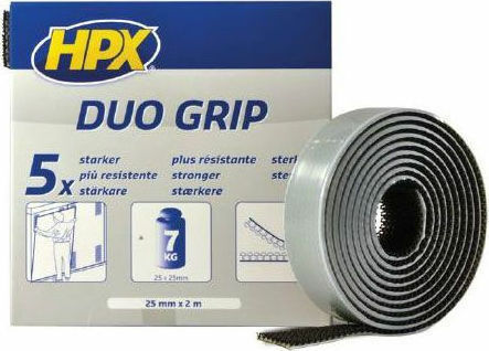 HPX Duo Grip Banda Adezivă De Reparații Neagră 0.5mx25mm