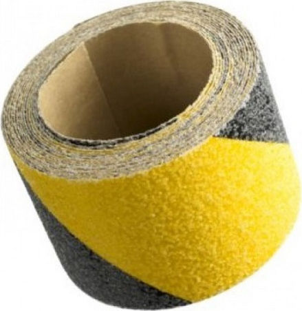 Interfilm Anti-Slip Yellow-Black Self-Adhesive Grip Tape Yellow 25mmx5m 1pcs 119-34