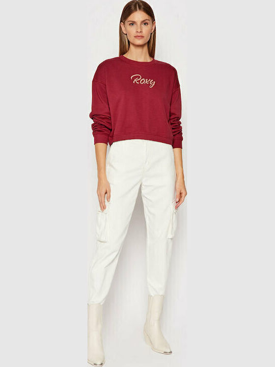Break Away Long Women's Sweatshirt Red