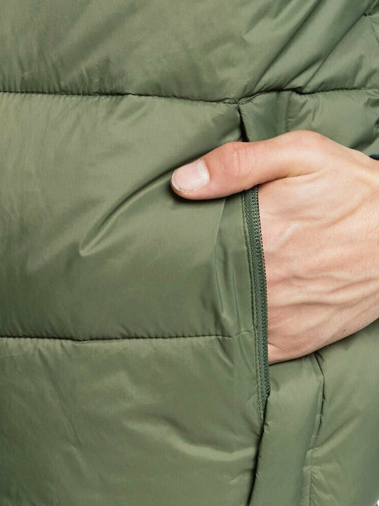 Wolfs Ärmellos Jacke Puffer Grün