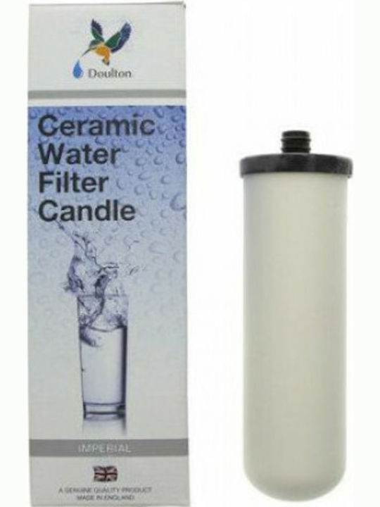 Doulton Filtru de Apă de Înlocuire pentru Blat și Sub Blat din Cărbune Activ 10" Ultracarb Imperial ICP 0.5 μm - micrometru