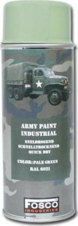 Fosco Industries Спрей Боядисване Army Paint с Мат Ефект Бледо зелено RAL 6021 400мл