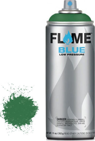 Flame Paint Σπρέι Βαφής FB Ακρυλικό με Ματ Εφέ Moss Green 400ml