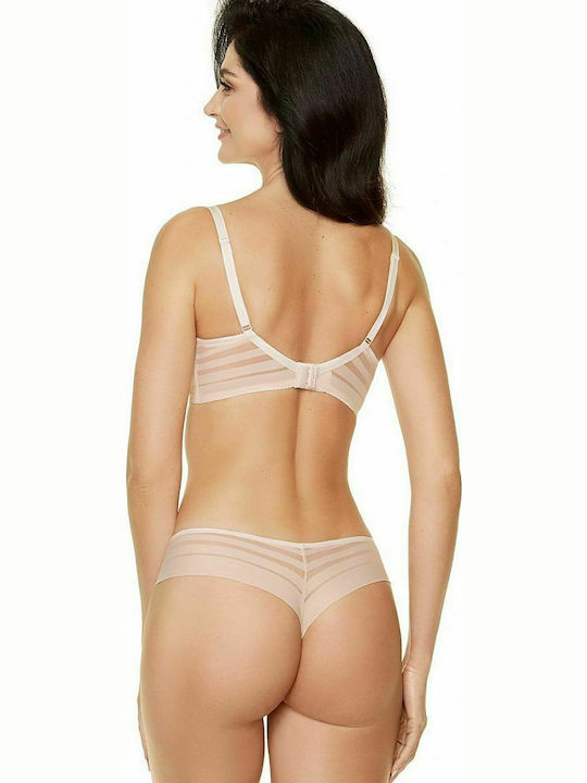 Gorteks Luna B1 Push Up Bra Beige