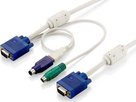 Level One KVM Cable ACC-2102 3m για KVM-0831/KVM-1631 και KCM series