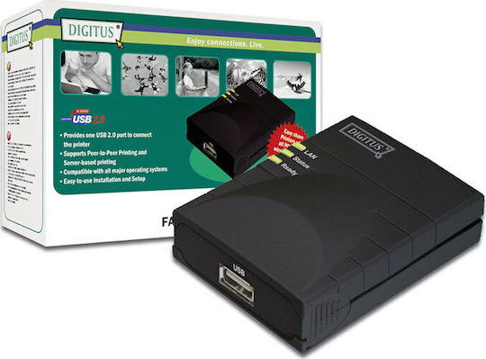 Digitus DN-13003 Принт сървър USB / Етърнет