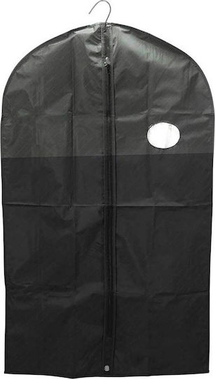 Benzi Fabric Hanging Storage Case For Suits in Black Color 60x100cm 1pcs