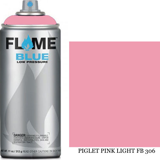 Flame Paint Σπρέι Βαφής FB Ακρυλικό με Ματ Εφέ Piglet Pink Light 400ml