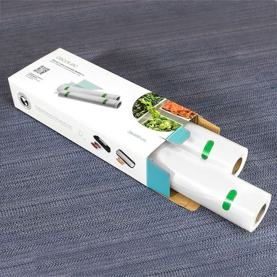 Cecotec Σαγρέ Σακούλες για Συσκευές Vacuum 280mm x 6m 2 Ρολά
