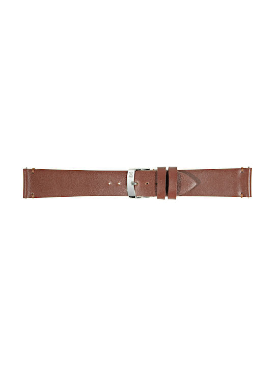 Morellato Simple Leather Strap Brown 20mm