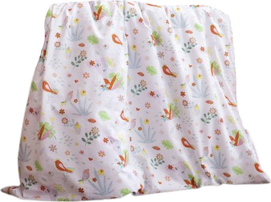 Nima Sweetland Baby Sheets Set Crib Cotton Multicolored 120x170cm 3pcs