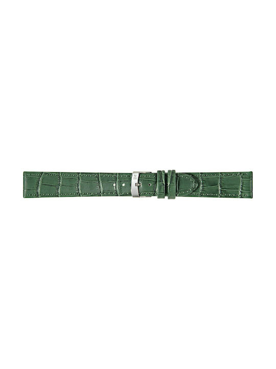 Morellato Juke Leather Strap Green 20mm