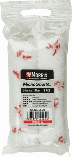 Morris Σετ Ανταλλακτικά Βαφής Micro Fiber 2τμχ