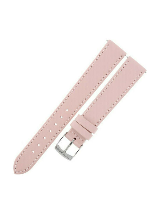 Morellato Sprint Leather Strap Pink 14mm