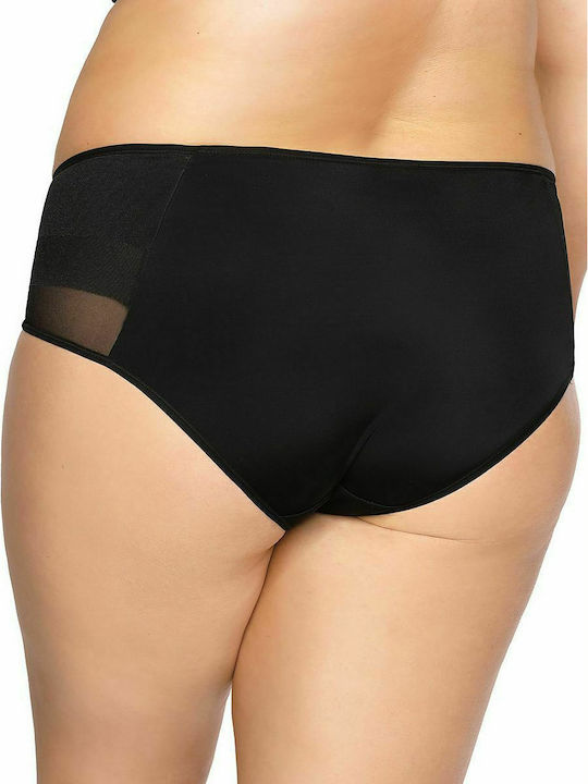 Gaia Samira 874P High-waisted Women's Slip Black