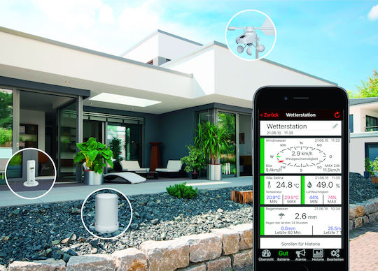 TFA WeatherHub Wireless Digital Weather Station White