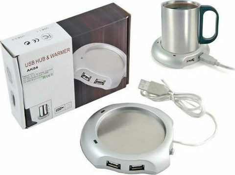 USB Cup Warmer + 4x USB Hub USB Cup Warmer