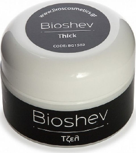Bioshev Professional Bauherren-Gel Falsche Nagelgel Dick Transparent 15gr