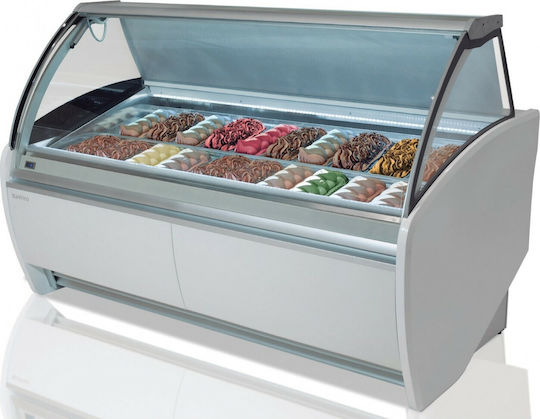 Infrico Ψυγείο Παγωτού VAR 18H VAR18H Υ131xΠ187.5xΒ114.5cm
