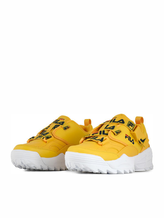 Fast Charge Γυναικεία Chunky Sneakers Κίτρινα