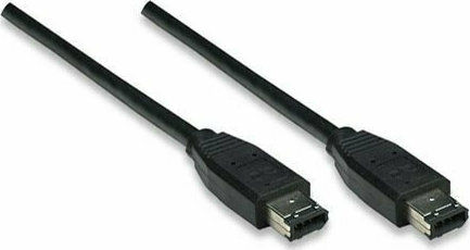 Manhattan Firewire Cable IEEE1394 6-pin - 6-pin 1.8m