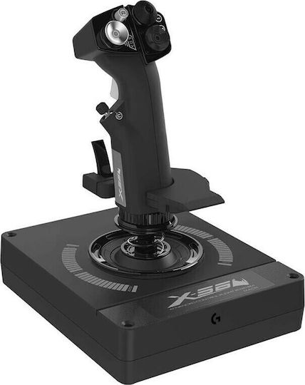Logitech X56 H.O.T.A.S. Wired Joystick Compatible with PC