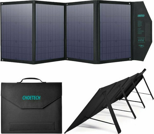 Choetech SC007 Αναδιπλούμενο Ηλιακό Panel Φορτιστής 80W με USB Output (Φορητών Συσκευών) (SC007)