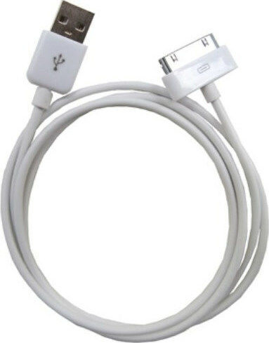 Regular USB to 30-Pin Cable Λευκό 1m