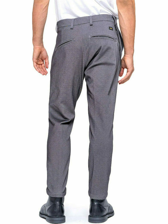 Staff Culton Men's Trousers Chino Elastic in Slim Fit Gray