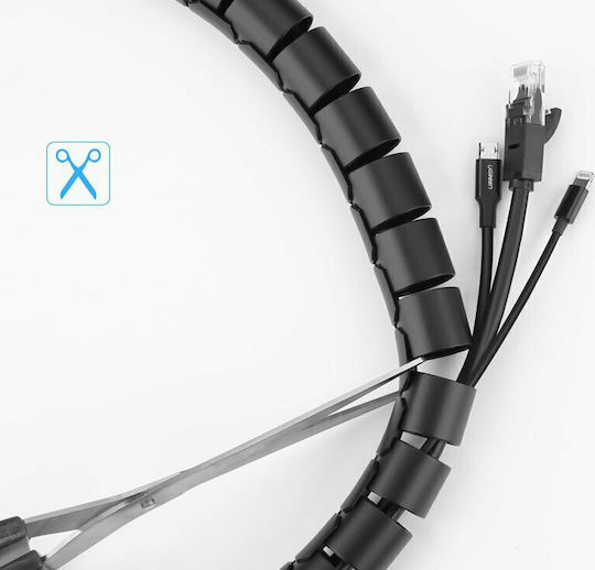 Ugreen Cable Spiral Tubes LP121 5m Black 1pcs