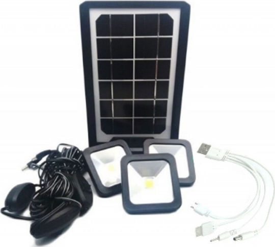 Factory Solar Lighting System CL-06A With USB Charger