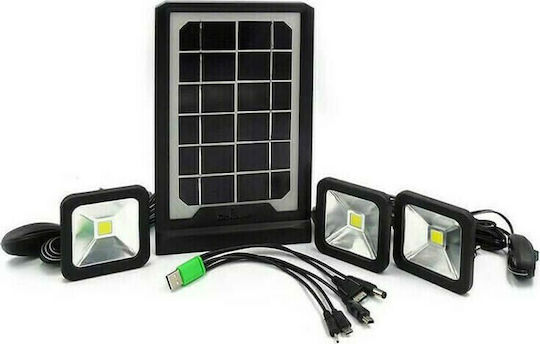Factory Solar Lighting System CL-06A With USB Charger
