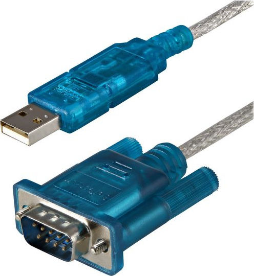 StarTech Καλώδιο USB-A σε RS232 9-pin male 0.9m Μπλε