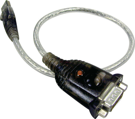 Aten Καλώδιο USB 2.0 σε RS232 9-pin male 0.35m