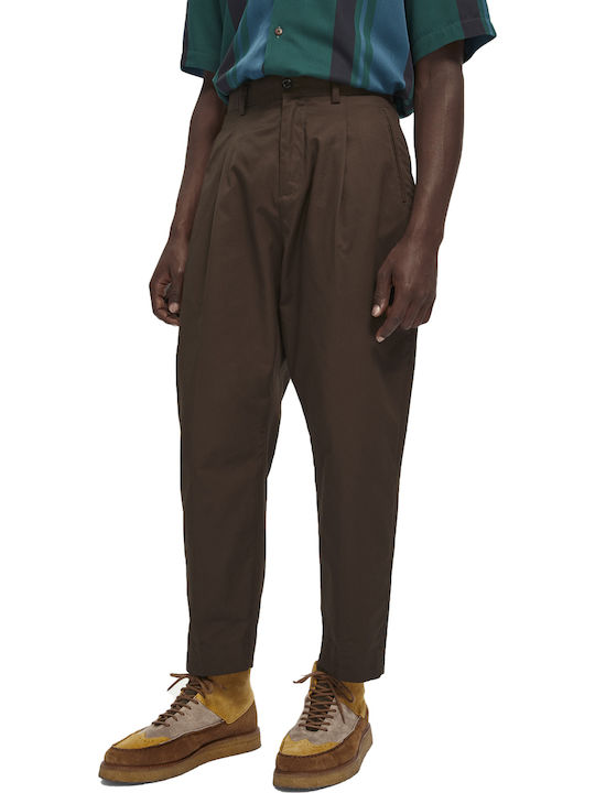 Hose Chino in Entspannter Passform Braun